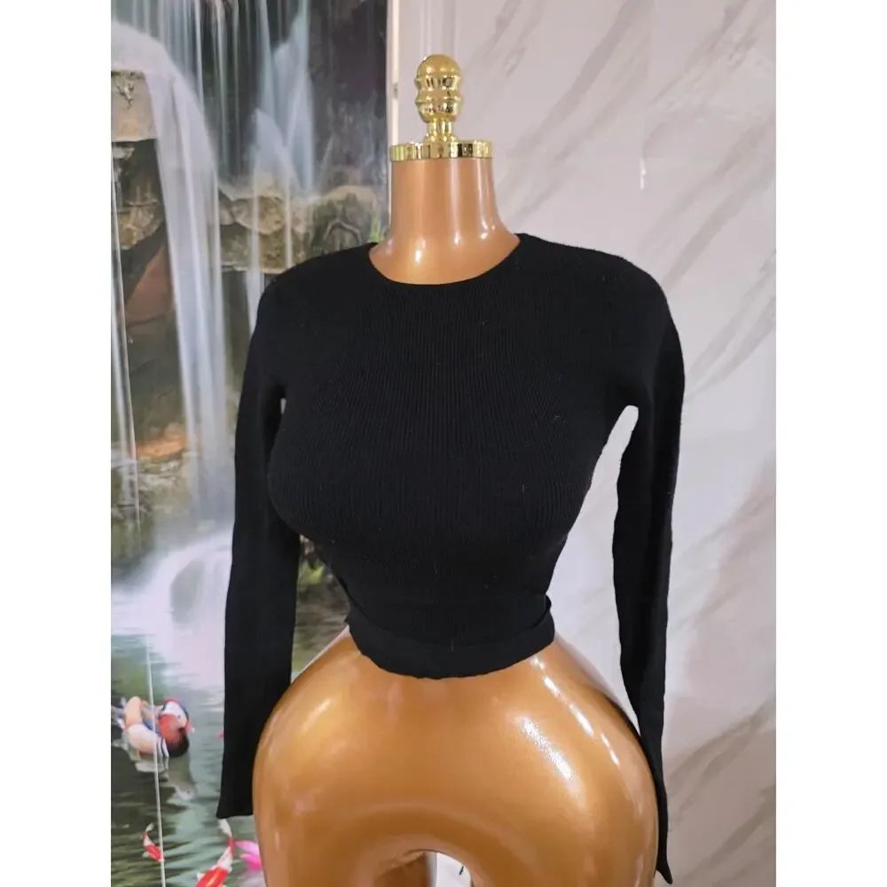 Zara Knitwear Style  Top